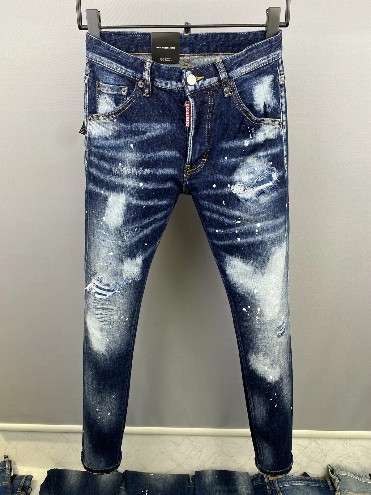 2022 Autumn New style Denim Pants for Men d2 Washed Dark Blue Slim Fit Feet Slightly Elastic Full length Monkey 9837
2022 Autumn New style Denim Pants for Men d2 Washed Dark Blue Slim Fit Feet Slightly Elastic Full length Monkey 9837