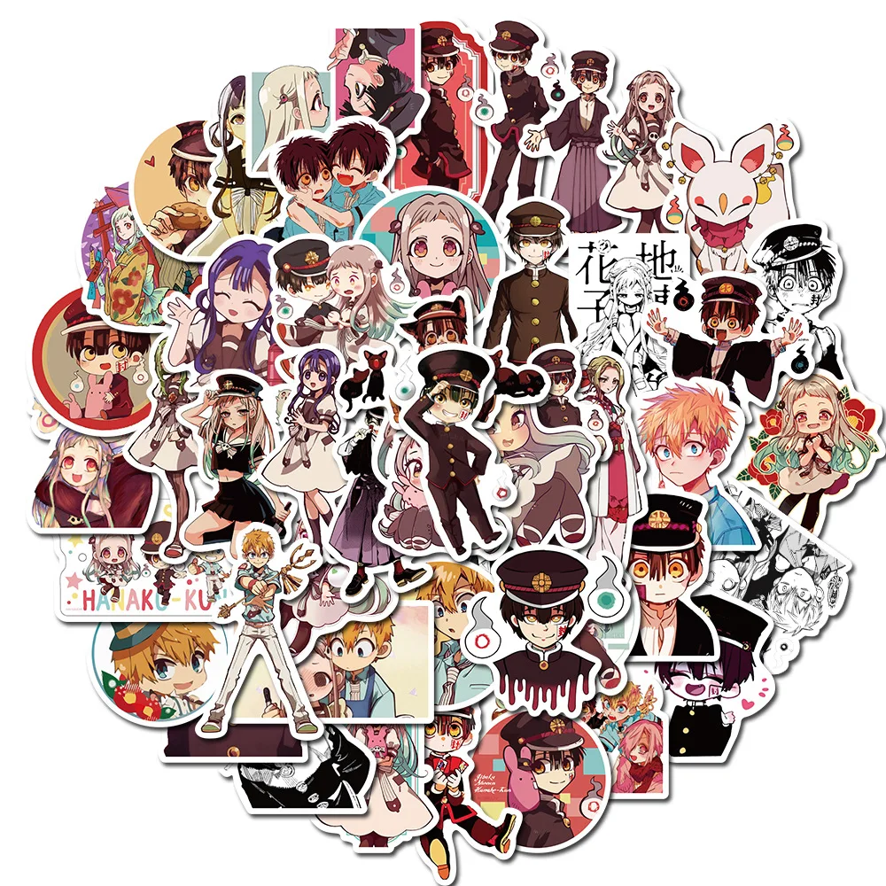 Japan Anime Toilet-bound Hanako-Kun Graffiti Stickers for Laptop Luggage Bicycle Car Skateboard Waterproof Decal Toys
Japan Anime Toilet-bound Hanako-Kun Graffiti Stickers for Laptop Luggage Bicycle Car Skateboard Waterproof Decal Toys