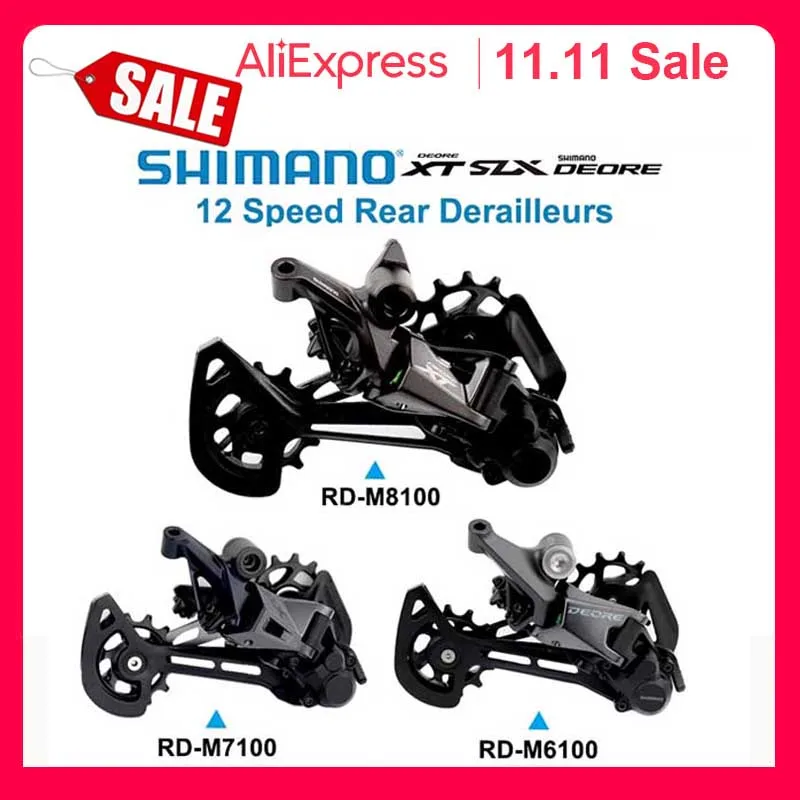 SHIMANO DEORE SLX XT RD M6100 M7100 M7120 M8100 M8120 Rear Derailleurs Mountain Bike MTB 12-Speed 24-Speed Rear Derailleurs
SHIMANO DEORE SLX XT RD M6100 M7100 M7120 M8100 M8120 Rear Derailleurs Mountain Bike MTB 12-Speed 24-Speed Rear Derailleurs