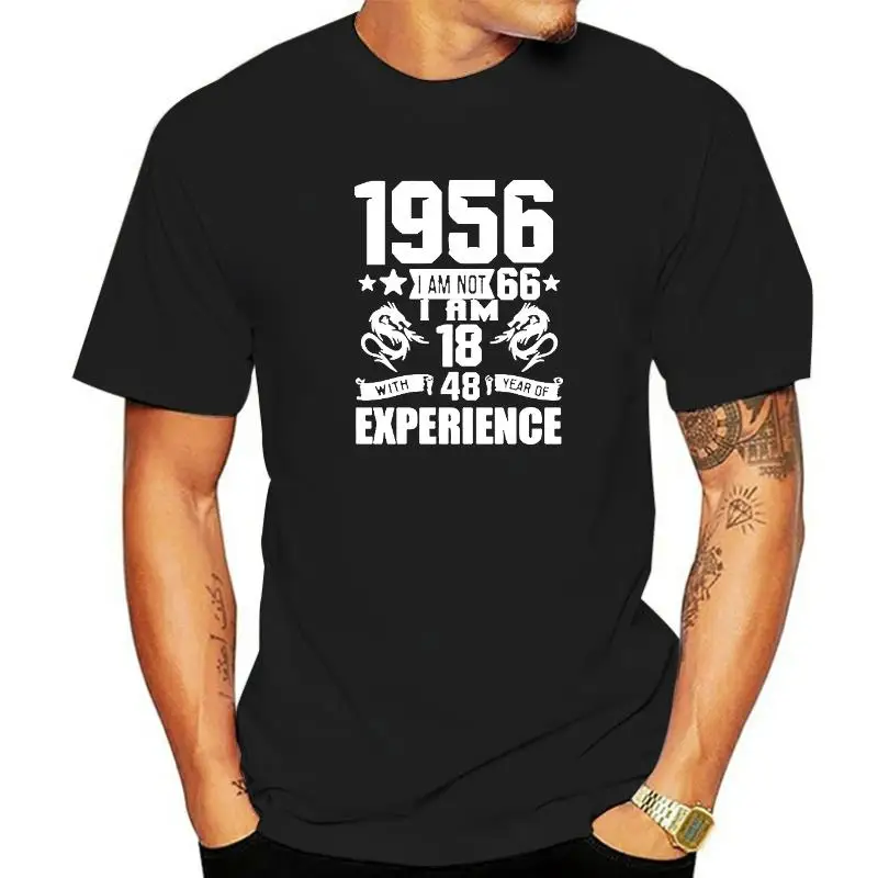 Funny Made In 1956 Birthday Gift Print Joke T-shirt 66 Years Awesome Husband Casual Short Sleeve Cotton T Shirts Men 2022
Funny Made In 1956 Birthday Gift Print Joke T-shirt 66 Years Awesome Husband Casual Short Sleeve Cotton T Shirts Men 2022