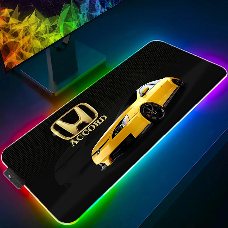 Luminescence Rgb Mouse Pad Gaming Accessories Office Honda Car Logo Large Mousepad Gamer Anime Desk Mat XXL HD LED Keyboard Pad
Luminescence Rgb Mouse Pad Gaming Accessories Office Honda Car Logo Large Mousepad Gamer Anime Desk Mat XXL HD LED Keyboard Pad