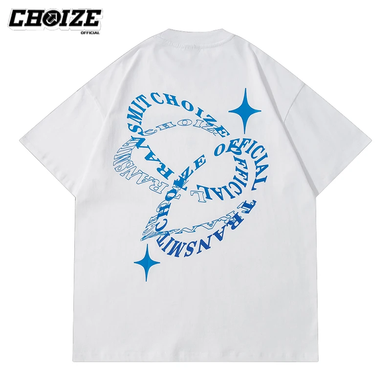 CHOIZE Original Art Letter Printed T Shirt Men Oversized Streetwear Hip Hop Loose High Street Vintage Unisex T-shirts Rap Summer
CHOIZE Original Art Letter Printed T Shirt Men Oversized Streetwear Hip Hop Loose High Street Vintage Unisex T-shirts Rap Summer