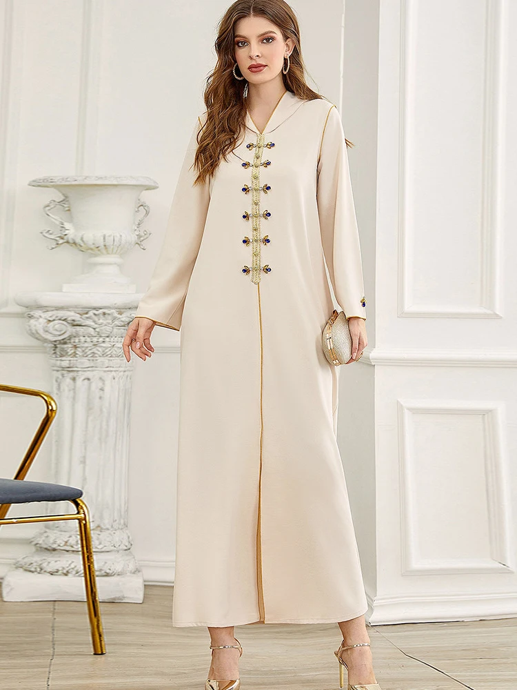Djellaba Women Handwork Diamonds Dubai Abaya 2022 Islam Muslim Ramadan Eid Kaftan Turk Saudi Arabic Dress Party Moroccan Caftan
Djellaba Women Handwork Diamonds Dubai Abaya 2022 Islam Muslim Ramadan Eid Kaftan Turk Saudi Arabic Dress Party Moroccan Caftan