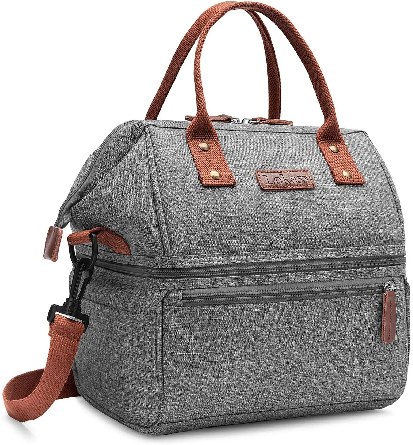 LOKASS Lunch Bags For Women, Insulated Lunch Bag, Shoulder Lunch Bags For Women, Cooler Bag Thermal Snack Organizer
LOKASS Lunch Bags For Women, Insulated Lunch Bag, Shoulder Lunch Bags For Women, Cooler Bag Thermal Snack Organizer