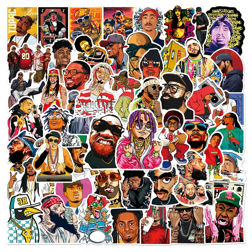 10/30/50pcs Rock Band Music Pop Singer Graffiti Stickers Hip Hop Rapper Decal Skateboard Laptop Car Guitar Phone Cool Sticker 
10/30/50pcs Rock Band Music Pop Singer Graffiti Stickers Hip Hop Rapper Decal Skateboard Laptop Car Guitar Phone Cool Sticker