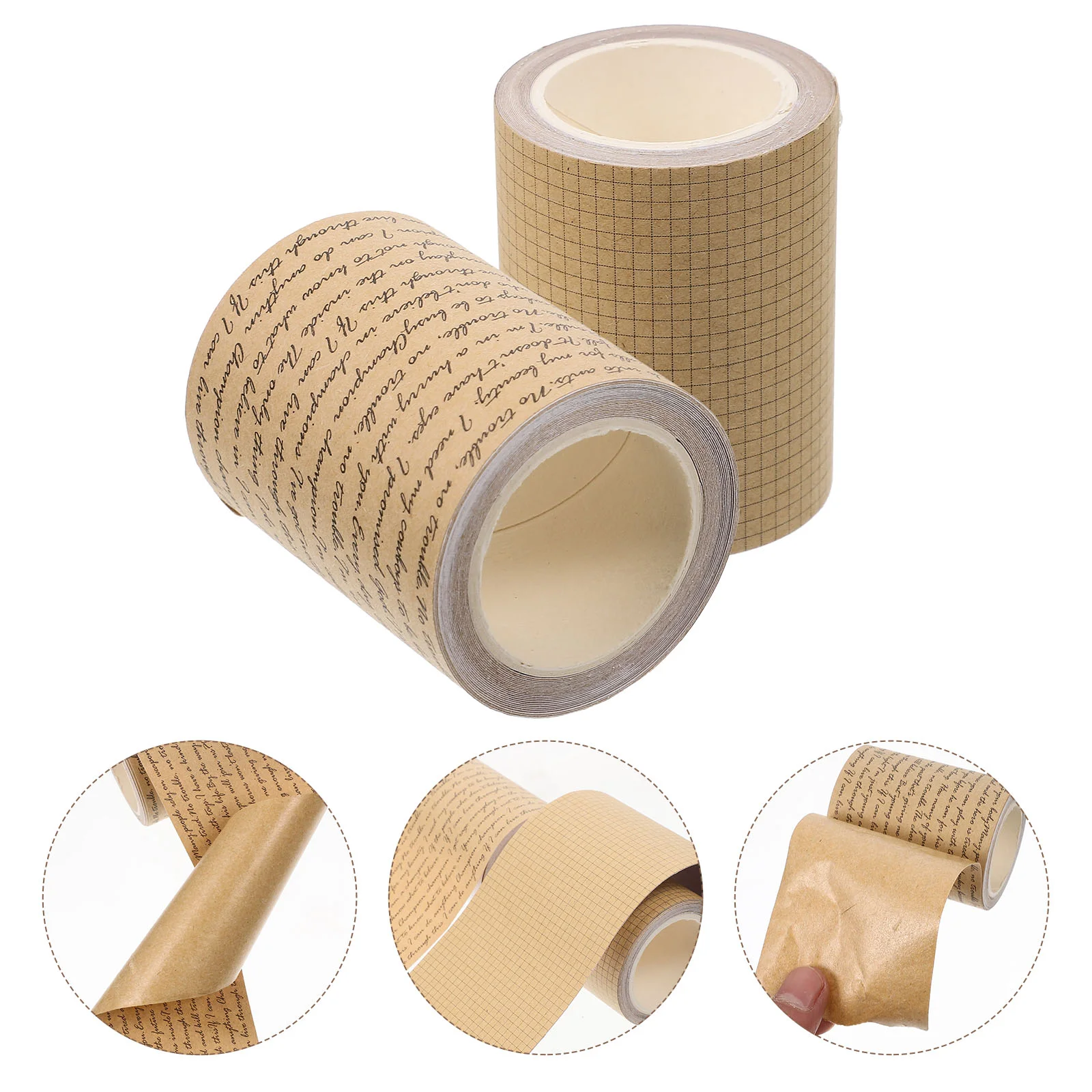 2 Rolls DIY Vintage Decorative Craft Paper Hand Account Tapes Journaling Tapes Masking Tapes Decorative Masking Tapes
2 Rolls DIY Vintage Decorative Craft Paper Hand Account Tapes Journaling Tapes Masking Tapes Decorative Masking Tapes