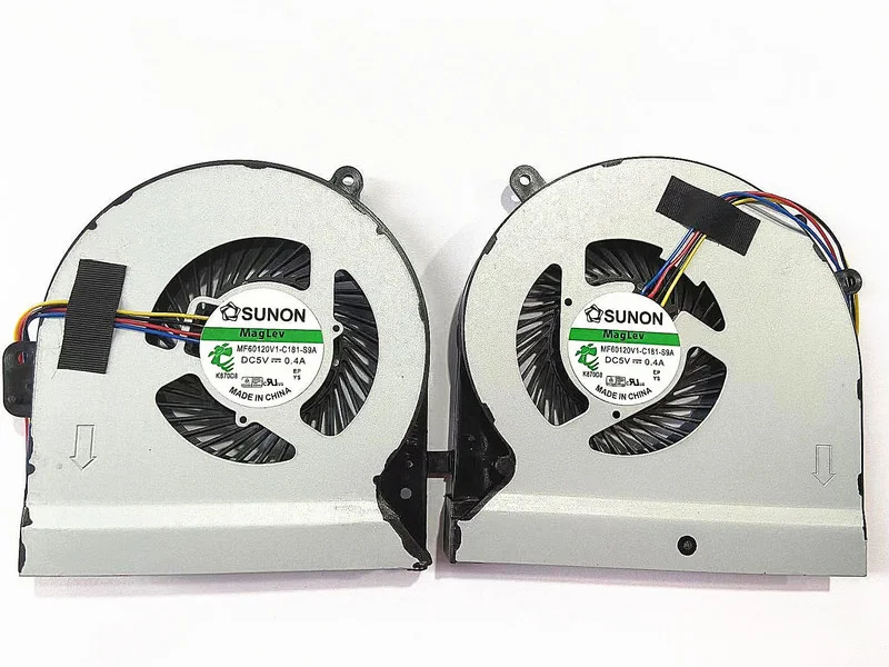 New CPU GPU Cooling Fan For ASUS ROG Strix GL502VM ZX60V FX60VM S5VM S5VT S5VS GL502VY MF75090V1-C540-S9A MF75090V1-C550-S9A
New CPU GPU Cooling Fan For ASUS ROG Strix GL502VM ZX60V FX60VM S5VM S5VT S5VS GL502VY MF75090V1-C540-S9A MF75090V1-C550-S9A