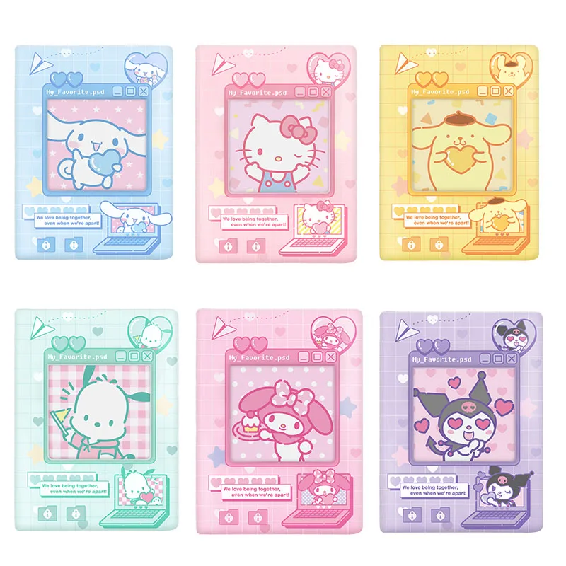 Аниме Kawaii Sanrios My Melody Purin Dog Kuromi понравилось Коричный котёнок мультяшная Коллекция фотографий Альбом для хранения Girl подарок
Аниме Kawaii Sanrios My Melody Purin Dog Kuromi понравилось Коричный котёнок мультяшная Коллекция фотографий Альбом для хранения Girl подарок