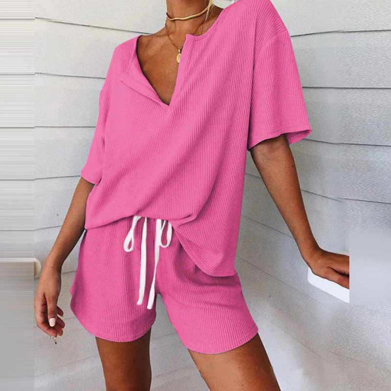 SeigurHry Summer Two Piece Outfits for Women Lounge Sets V Neck Top and Shorts Loungewear Sweatsuits Loose Printed Tracksuit
SeigurHry Summer Two Piece Outfits for Women Lounge Sets V Neck Top and Shorts Loungewear Sweatsuits Loose Printed Tracksuit