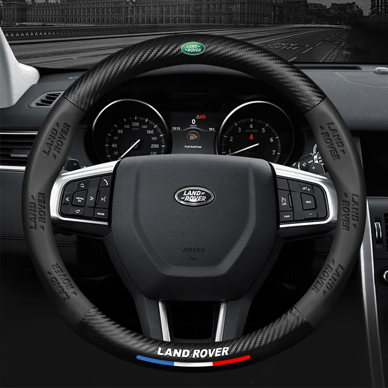 38cm 15in For Land Rover Range Rover Sport Evoque Freelander Velar Discovery 4 22 Carbon Fiber Leather Car Steering Wheel Cover
38cm 15in For Land Rover Range Rover Sport Evoque Freelander Velar Discovery 4 22 Carbon Fiber Leather Car Steering Wheel Cover