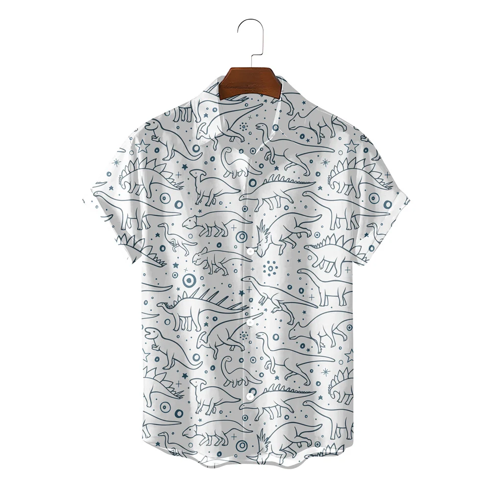 Summer Cosy Men Hawaiian Shirt Fashion Summer Beach Hand Drawn Dinosaur Blusas Camisa Masculina Ropa Hombre Button Up Blouses
Summer Cosy Men Hawaiian Shirt Fashion Summer Beach Hand Drawn Dinosaur Blusas Camisa Masculina Ropa Hombre Button Up Blouses