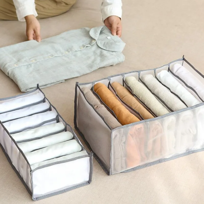 Echo Utility Jeans Storage Bag Drawer Space Separation Tool Student Bedroom Sorting Lattice Organizer Storage Box Organizador
Echo Utility Jeans Storage Bag Drawer Space Separation Tool Student Bedroom Sorting Lattice Organizer Storage Box Organizador
