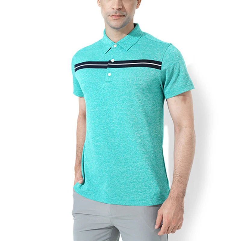 New Men's Polo Shirts Sports Trend Golf Shirt Male Business Fashion Splicing Green Tops Summer Short Sleeve Clothing T-Shirt
New Men's Polo Shirts Sports Trend Golf Shirt Male Business Fashion Splicing Green Tops Summer Short Sleeve Clothing T-Shirt