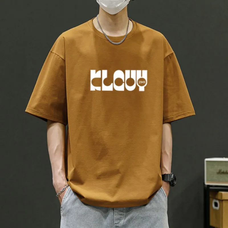 Summer Men's Cotton T-shirt Japan Male Cool Alphabet Short Sleeve Tops High Quality White T Shirt O-neck Tee Shirt Men Clothing
Summer Men's Cotton T-shirt Japan Male Cool Alphabet Short Sleeve Tops High Quality White T Shirt O-neck Tee Shirt Men Clothing