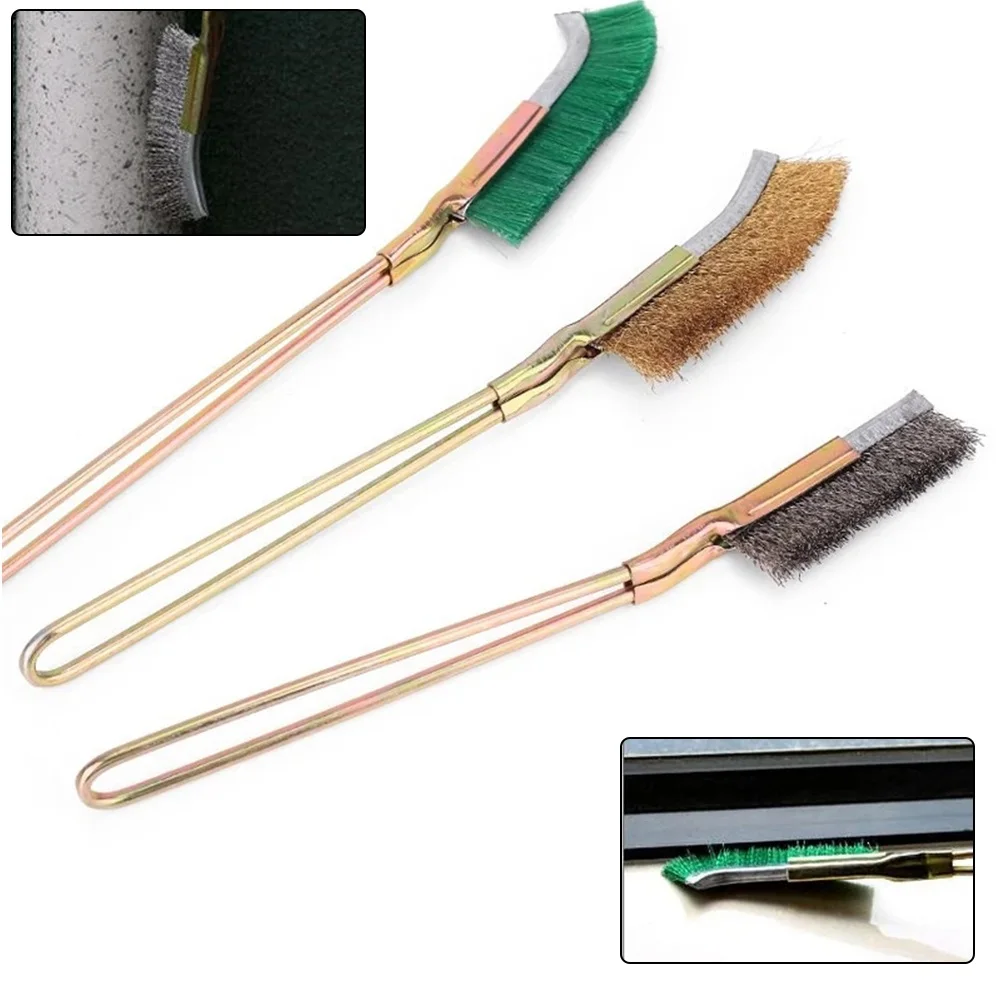 Wire Brush Steel Brass Nylon Polishing Brush For Industry Detail Metal Rust Removal Household Cleaning Hand Tool Rust Removal
Wire Brush Steel Brass Nylon Polishing Brush For Industry Detail Metal Rust Removal Household Cleaning Hand Tool Rust Removal