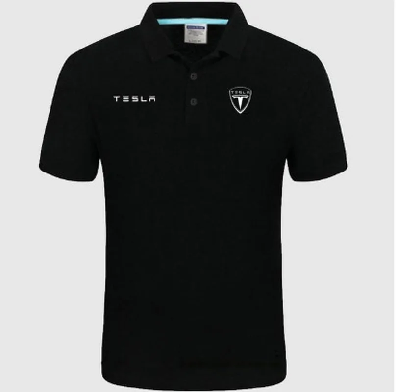 2022Summer Polo Shirt Tesla logo Brand Men's Fashion Cotton Short Sleeve Polo Shirts Solid Jersey Tops Tees
2022Summer Polo Shirt Tesla logo Brand Men's Fashion Cotton Short Sleeve Polo Shirts Solid Jersey Tops Tees