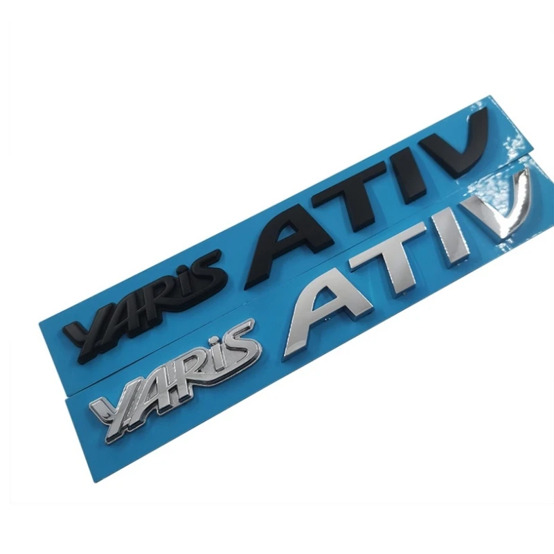 Car Rear Trunk Letter Logo Sticker Emblem Tail Nameplate Badge Decal For YARIS ATIV
Car Rear Trunk Letter Logo Sticker Emblem Tail Nameplate Badge Decal For YARIS ATIV