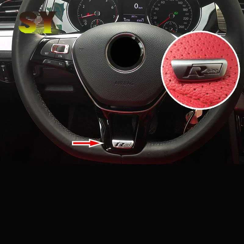 Car steering wheel sequins R logo decorative steering wheel sticker For Volkswagen Lingdu Sagitar Lavida Golf 7 Bora
Car steering wheel sequins R logo decorative steering wheel sticker For Volkswagen Lingdu Sagitar Lavida Golf 7 Bora