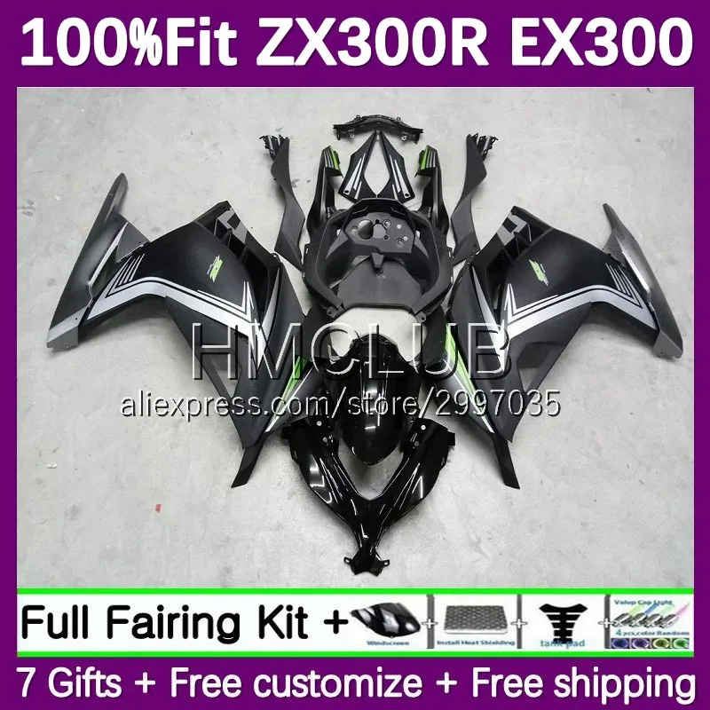 OEM ZX-3R For KAWASAKI NINJA EX300 EX ZX 300R 63No.12 ZX300R 2013 2014 2015 2016 2017 ZX3R 13 14 15 16 17 Fairing matte black
OEM ZX-3R For KAWASAKI NINJA EX300 EX ZX 300R 63No.12 ZX300R 2013 2014 2015 2016 2017 ZX3R 13 14 15 16 17 Fairing matte black