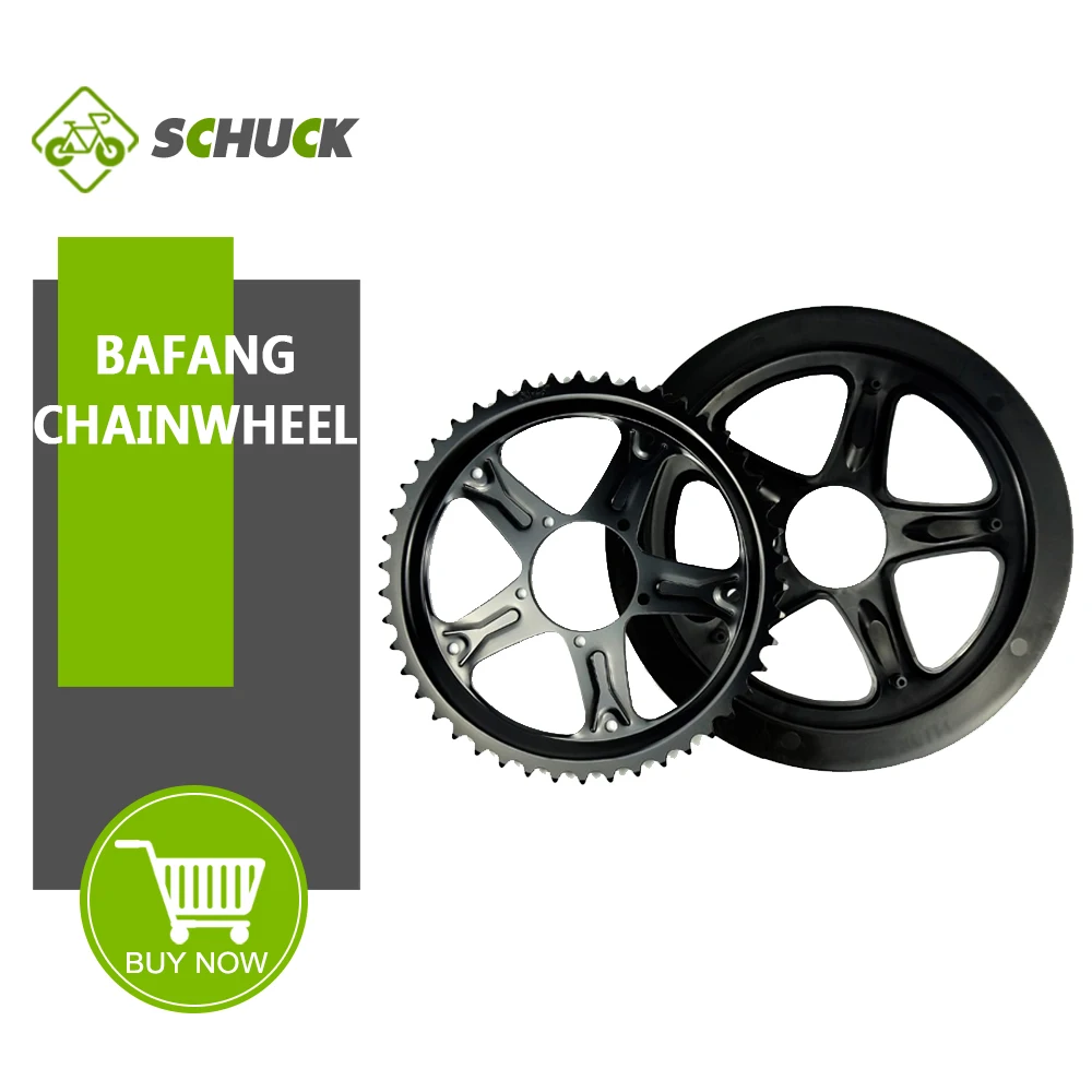 Bafang Chainwheel 44T 46T 48T 52T Replacement Chain Guard for Electric Bicycle 8 Fun Mid Drive Motor Conversions Accessories 
Bafang Chainwheel 44T 46T 48T 52T Replacement Chain Guard for Electric Bicycle 8 Fun Mid Drive Motor Conversions Accessories