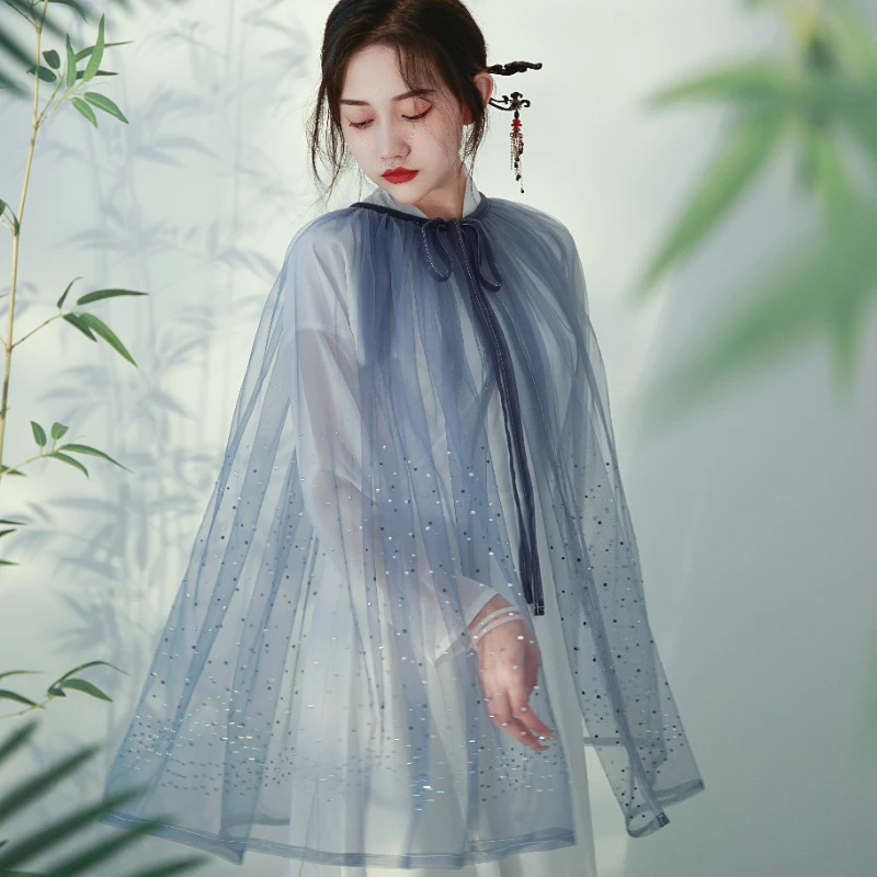 Grey Blue Summer Party Wrap Semi Sheer Bridal Bolero Wedding Coat Tulle with Sequins Wedding Bridal Wrap Evening Party Cape
Grey Blue Summer Party Wrap Semi Sheer Bridal Bolero Wedding Coat Tulle with Sequins Wedding Bridal Wrap Evening Party Cape