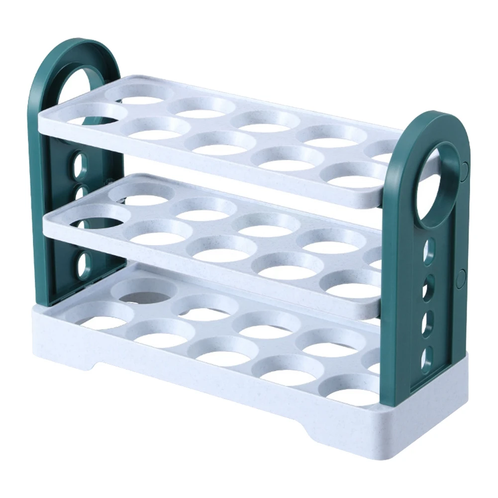 New Refrigerator Egg Storage Box Rotating Fridge Egg Holder Case Space-Saving Egg Organizer Container White
New Refrigerator Egg Storage Box Rotating Fridge Egg Holder Case Space-Saving Egg Organizer Container White