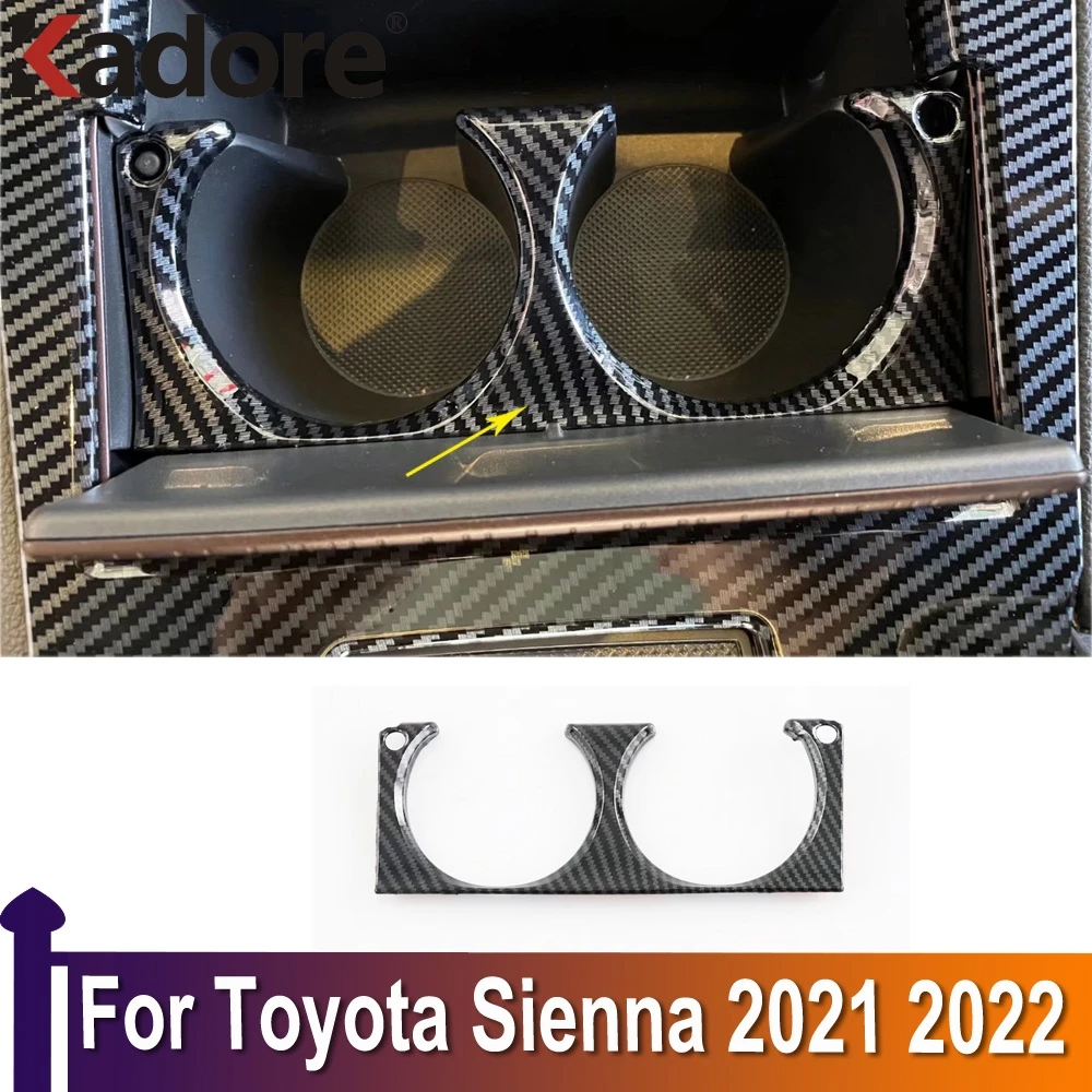 Передняя Крышка держателя стакана для воды для Toyota Sienna 2021 2022 ABS углеродное волокно автомобильный Стайлинг интерьерная отделка рамка аксесс...
Передняя Крышка держателя стакана для воды для Toyota Sienna 2021 2022 ABS углеродное волокно автомобильный Стайлинг интерьерная отделка рамка аксесс...