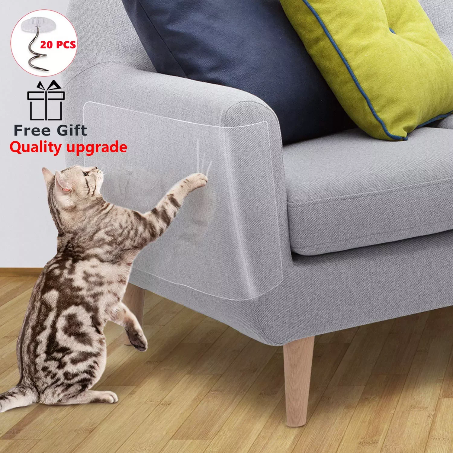 NEW2022 Furniture Protectors for Cats Scraper Cat Scratching Post Durable Sticker Training Tape Anti Pet Scratch Paw Pads for Co
NEW2022 Furniture Protectors for Cats Scraper Cat Scratching Post Durable Sticker Training Tape Anti Pet Scratch Paw Pads for Co