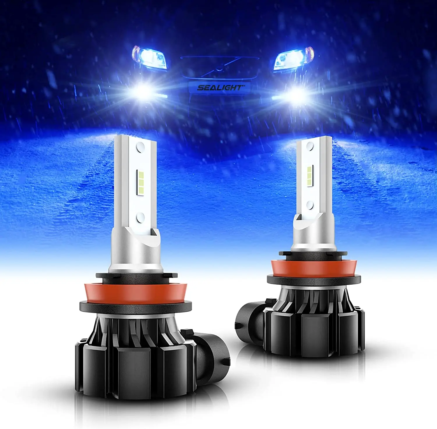 2 pcs H11 H8 H16 LED Fog Light Bulbs Blue Replacement For Cars, Trucks,Pack of 2 Car Accessories
2 pcs H11 H8 H16 LED Fog Light Bulbs Blue Replacement For Cars, Trucks,Pack of 2 Car Accessories