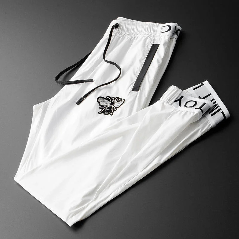 quality High trend embroidered ice silk pants men's 2023 summer thin loose sports casual pants men's versatile trend pants
quality High trend embroidered ice silk pants men's 2023 summer thin loose sports casual pants men's versatile trend pants