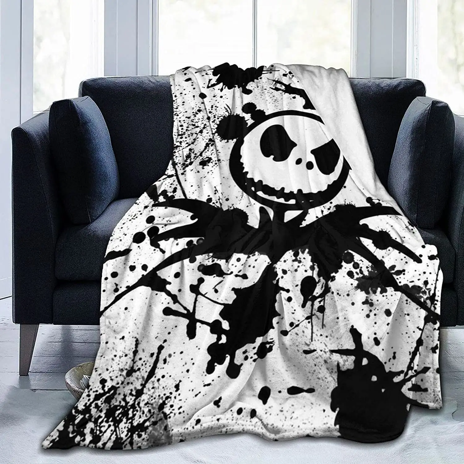 Halloween Flannel Blanket Ultra-Soft Comfortable Throw Blanket for Bed Sofa All Season 150x220cm
Halloween Flannel Blanket Ultra-Soft Comfortable Throw Blanket for Bed Sofa All Season 150x220cm