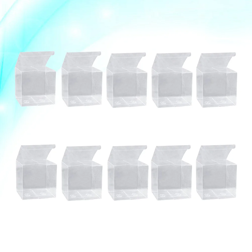 50pcs Transparent PVC Packing Box Candy Box Gift Box Storage Case Container Organizer
50pcs Transparent PVC Packing Box Candy Box Gift Box Storage Case Container Organizer