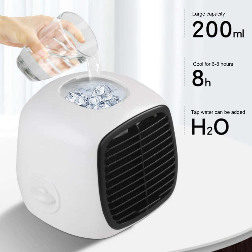 Portable Mini Air Conditioner Air Cooler Home USB Personal Space Cooler Fan Air Cooling Fan Rechargeable Fan Desk
Portable Mini Air Conditioner Air Cooler Home USB Personal Space Cooler Fan Air Cooling Fan Rechargeable Fan Desk