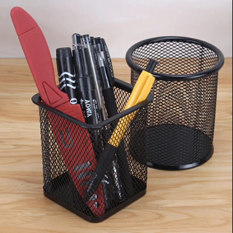 Pen Holder Office Desk Metal Mesh Pen Stand Pencil Stationery Organizer Stand Storage Pencil Cup Desk Supplies Pencil Holder 
Pen Holder Office Desk Metal Mesh Pen Stand Pencil Stationery Organizer Stand Storage Pencil Cup Desk Supplies Pencil Holder