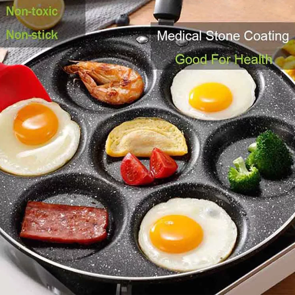 Non-stick Pancake Pan Cooking Egg Ham Pans Breakfast Maker 4 Holes Egg Frying Pan Hamburger High Quality Wood Grain Handle
Non-stick Pancake Pan Cooking Egg Ham Pans Breakfast Maker 4 Holes Egg Frying Pan Hamburger High Quality Wood Grain Handle