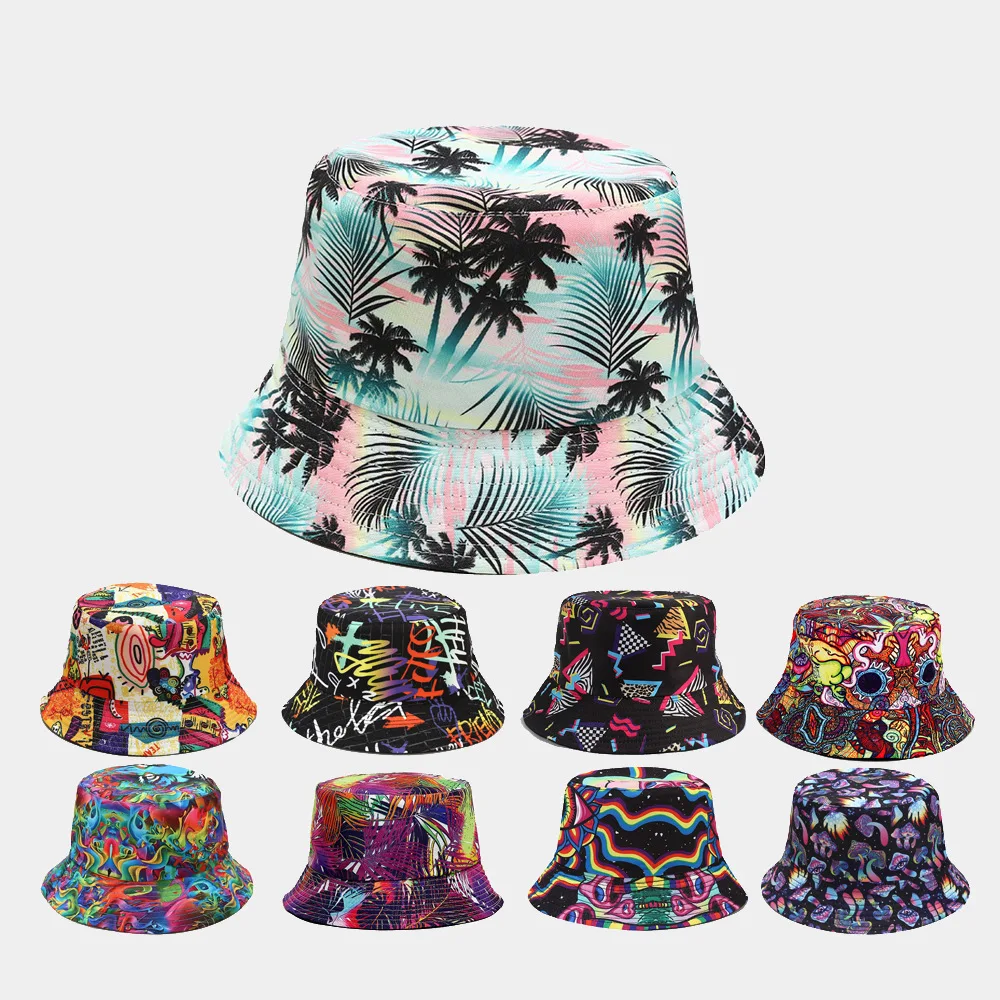 Кепка рыбака в гавайском стиле для мужчин и женщин, летняя Панама, уличная Кепка от солнца для взрослых, с принтом в виде купола, Повседневная 
Кепка рыбака в гавайском стиле для мужчин и женщин, летняя Панама, уличная Кепка от солнца для взрослых, с принтом в виде купола, Повседневная