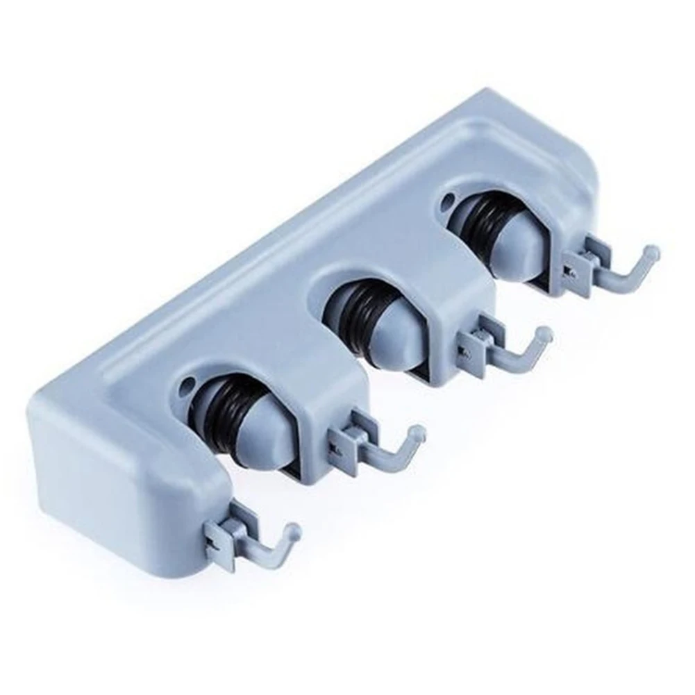 Plastic Mop Holder Multifunctional Mop Rack Broom Hanger Wall Mounted Brush Support Broomstick Hook Storage Bathroom Organizer
Plastic Mop Holder Multifunctional Mop Rack Broom Hanger Wall Mounted Brush Support Broomstick Hook Storage Bathroom Organizer