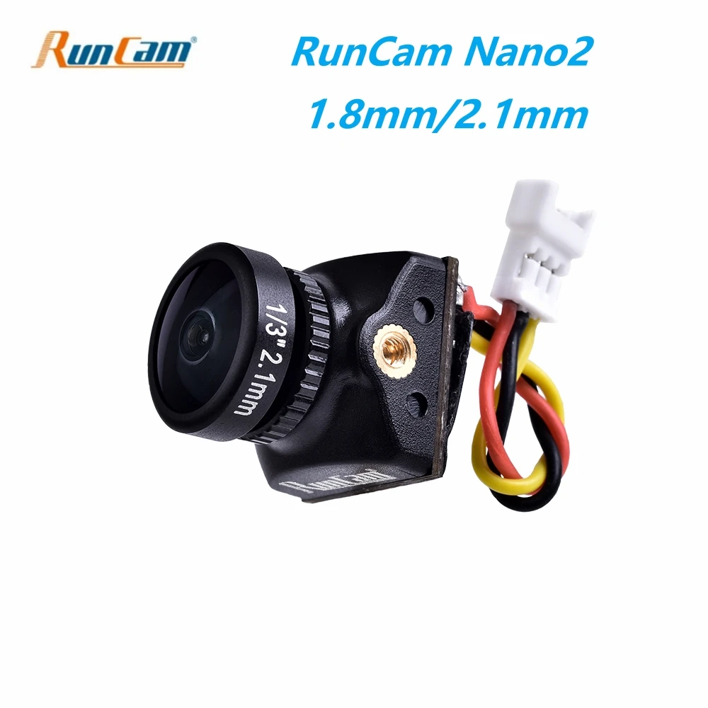 

RunCam Nano 2 FPV Camera 2.1mm(M8) FOV 155° /1.8mm (M8) FOV 170° 700TVL CMOS NTSC Mini for FPV Freestyle Tinywhoop Racing Drone