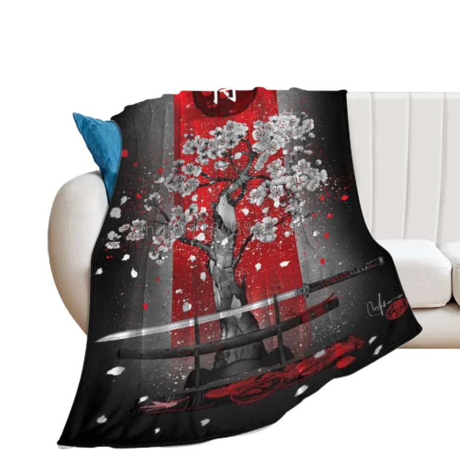 Japanese Samurai Throw Blanket Fuzzy Warm Throws for Winter Bedding 3D Printing Soft Micro Fleece Blanket
Japanese Samurai Throw Blanket Fuzzy Warm Throws for Winter Bedding 3D Printing Soft Micro Fleece Blanket