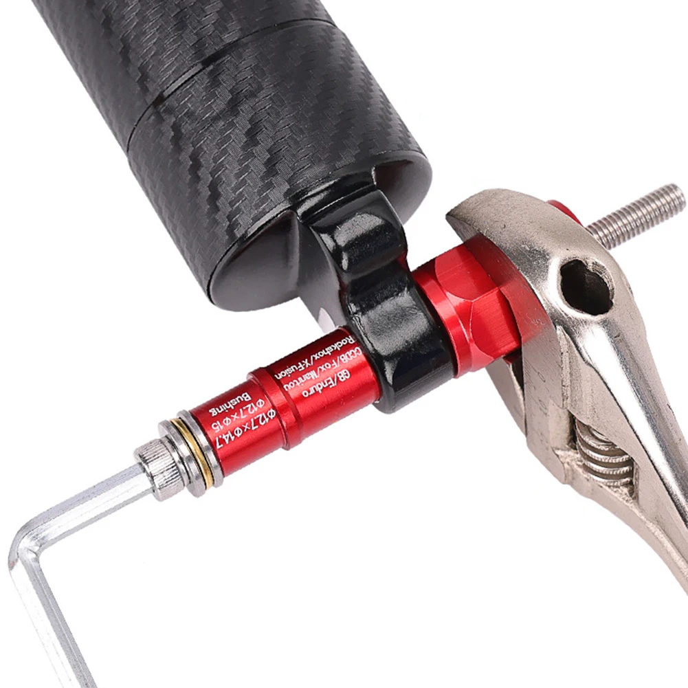 MTB Bike Shock Absorber Bushing Install Tool Bicycle Suspension Bush Removal Tool Removal Press-In DNM DU Bushing
MTB Bike Shock Absorber Bushing Install Tool Bicycle Suspension Bush Removal Tool Removal Press-In DNM DU Bushing