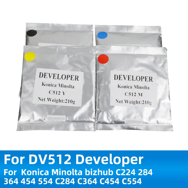 4 цвета 210 Φ совместимый разработчик DV512 для Konica Minolta bizhub C224 284 364 454 554 C284 C364 C454 C554 
4 цвета 210 Φ совместимый разработчик DV512 для Konica Minolta bizhub C224 284 364 454 554 C284 C364 C454 C554