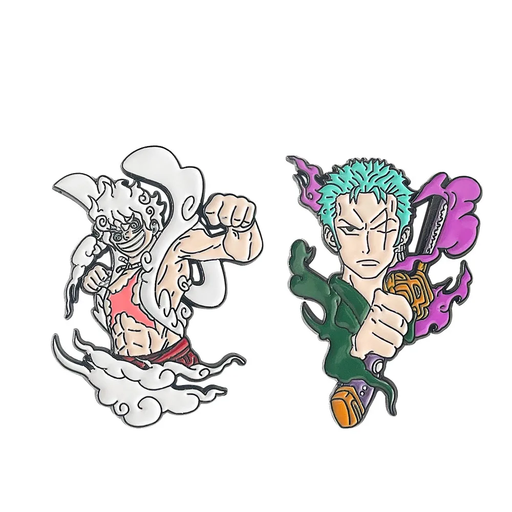 Anime One Pieces Brooch Pins Monkey D Luffy Roronoa Zoro Enamel Badge Brooches Jacket Backpack Pin Women Men Jewelry Gift
Anime One Pieces Brooch Pins Monkey D Luffy Roronoa Zoro Enamel Badge Brooches Jacket Backpack Pin Women Men Jewelry Gift