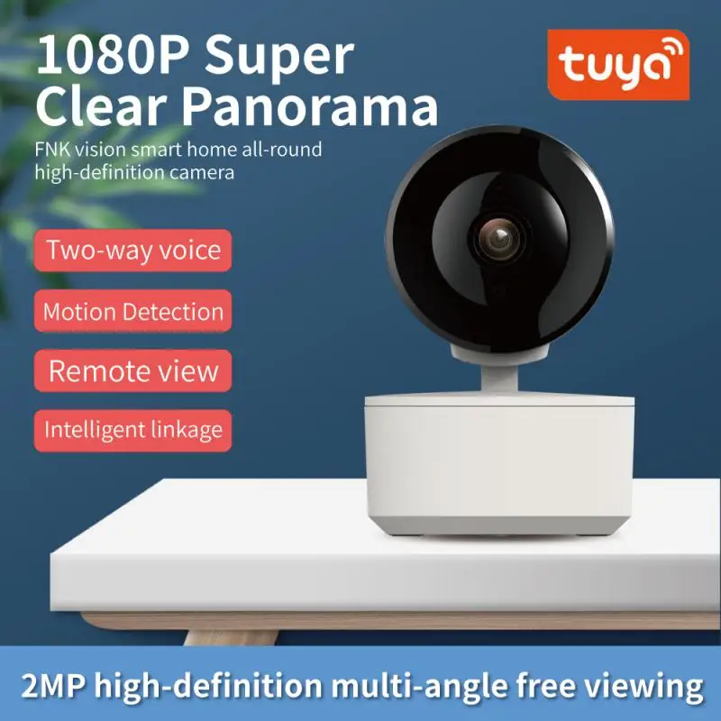 Tuya 2MP IP Camera Smart Life Home Indoor WiFi Wireless Surveillance Camera Automatic Tracking CCTV Security Baby Pet Monitor
Tuya 2MP IP Camera Smart Life Home Indoor WiFi Wireless Surveillance Camera Automatic Tracking CCTV Security Baby Pet Monitor