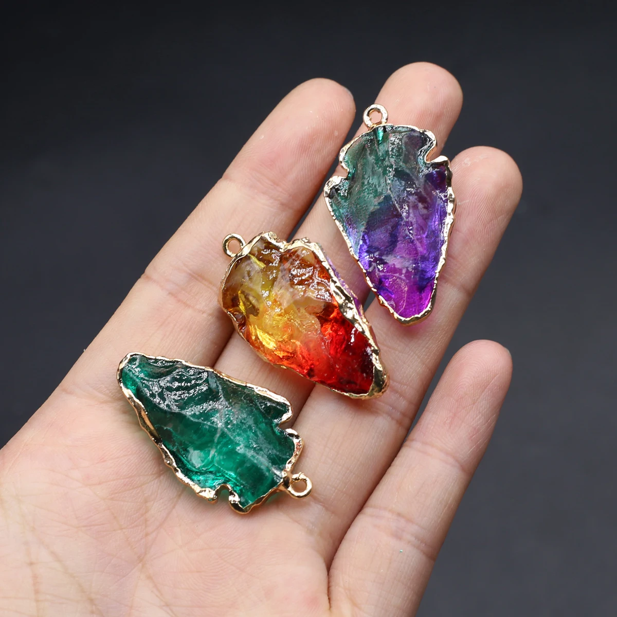 1Pcs Random Necklace Pendant Natural Stone Sword-Shaped Pendat For Jewelry Making DIY Earrings Necklace Bracelet Accessory
1Pcs Random Necklace Pendant Natural Stone Sword-Shaped Pendat For Jewelry Making DIY Earrings Necklace Bracelet Accessory