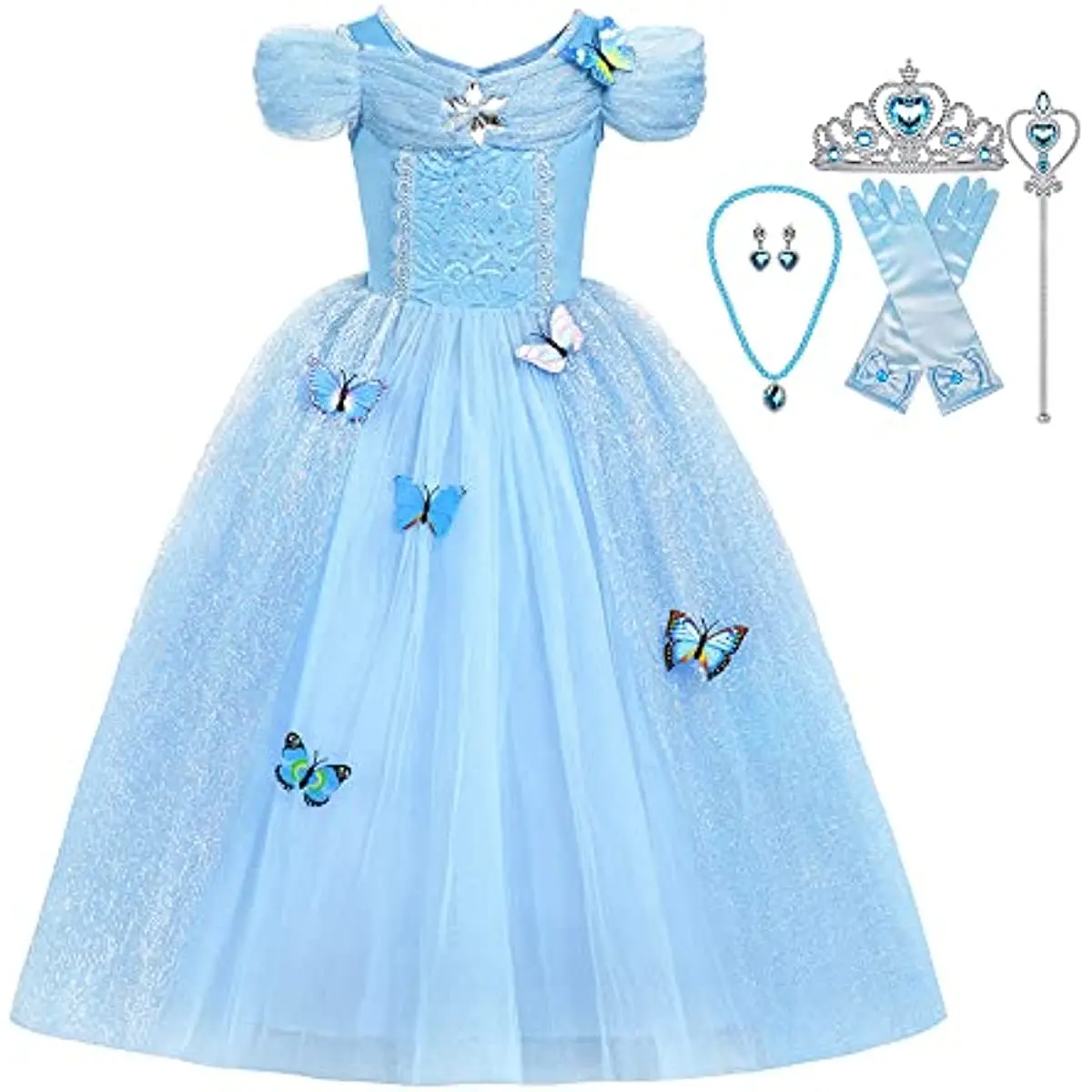 Disney Princess Dress Queen Costume for Girls Cosplay little kids Dress Up with Accessories
Disney Princess Dress Queen Costume for Girls Cosplay little kids Dress Up with Accessories