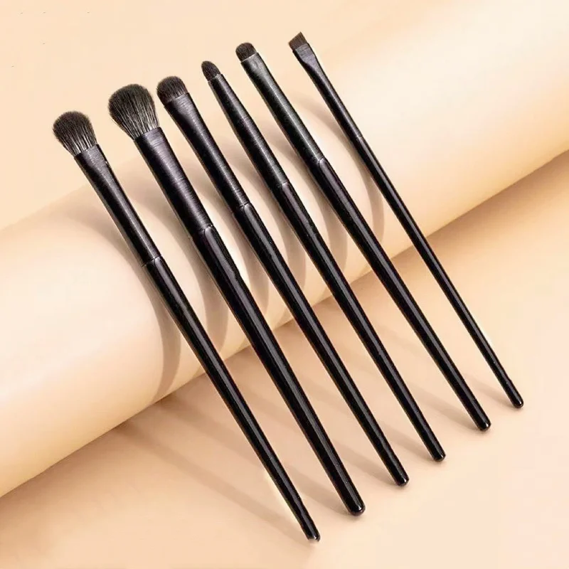 

Natural Eye Makeup Brushes Set Eyeshadow Brush Eyebrow Contour Eyeliner Brush Women Eyes Cosmetic Blending Detail Make Up Tools