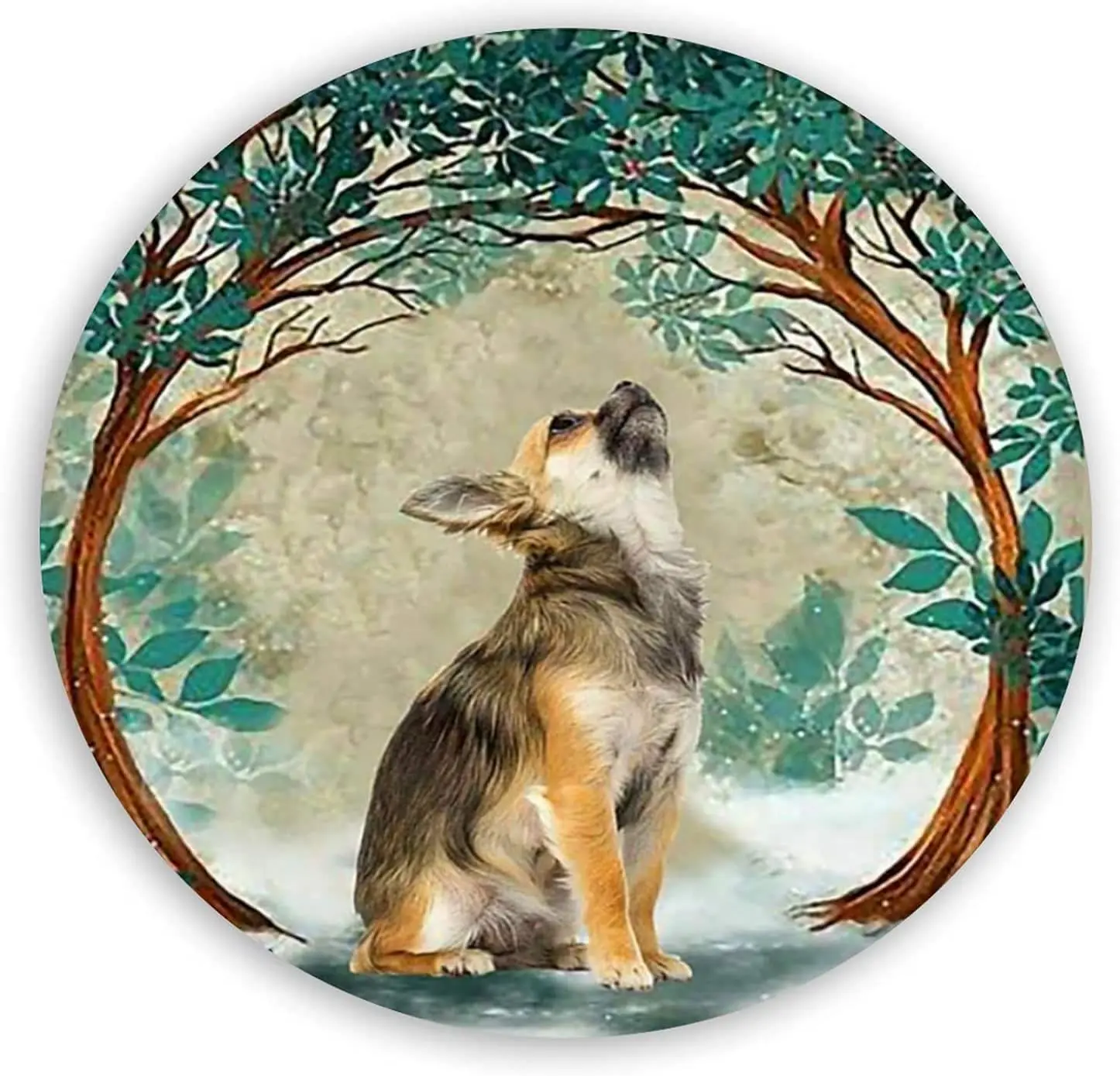 Dog Novelty Round Circular Metal Tin Sign Suitable for Home Garden Kitchen Bar Cafe Restaurant Garage Wall Decor Retro
Dog Novelty Round Circular Metal Tin Sign Suitable for Home Garden Kitchen Bar Cafe Restaurant Garage Wall Decor Retro