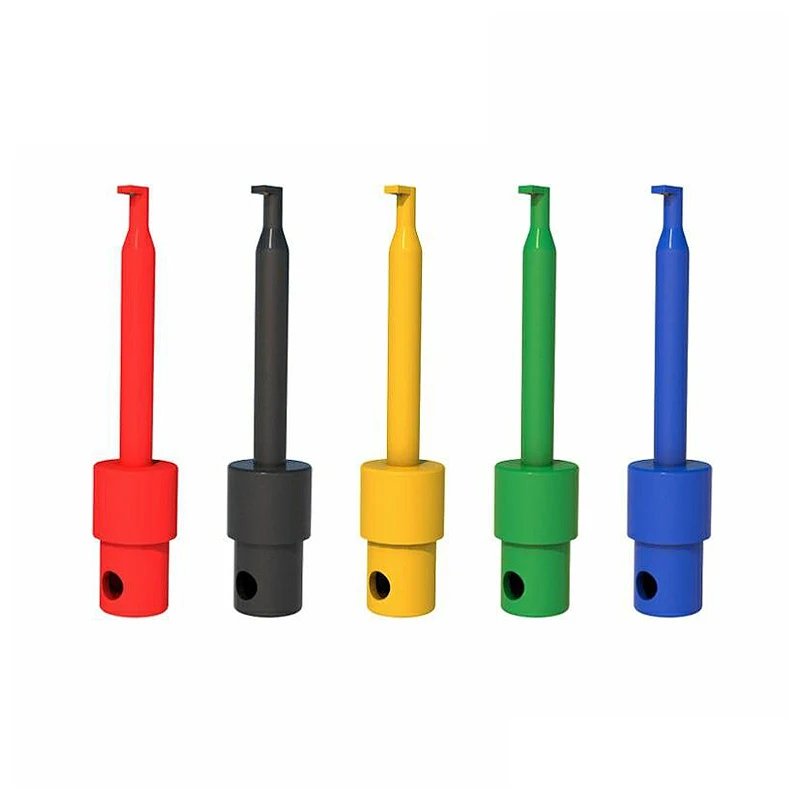 10Pcs Mini Single Test Hook Clip Test Probe for Electronic Testing IC Grabber Small Size Round Crocodile Clip Hook Test Clip
10Pcs Mini Single Test Hook Clip Test Probe for Electronic Testing IC Grabber Small Size Round Crocodile Clip Hook Test Clip