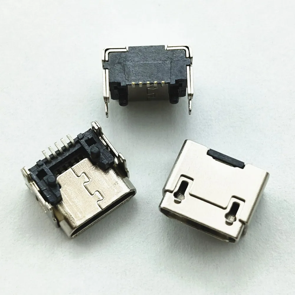 2-100 шт., 5-контактный разъем Micro USB DIP4
2-100 шт., 5-контактный разъем Micro USB DIP4
