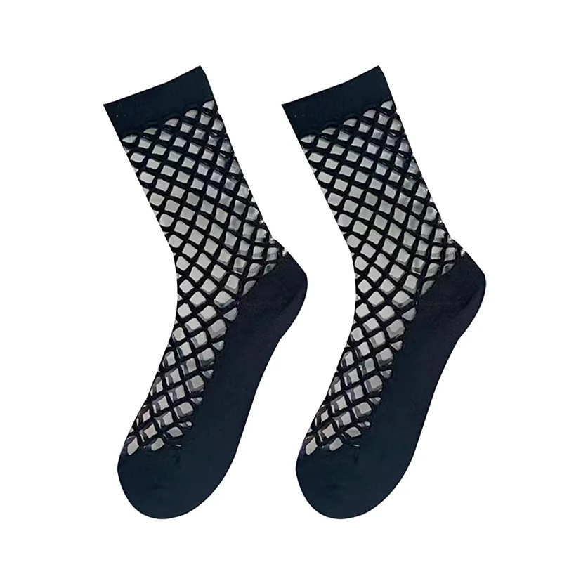 1 pair Ankle Women New Girls Summer Hollow Fishnet Sock Female Mesh Casual Sexy High Socks 
1 pair Ankle Women New Girls Summer Hollow Fishnet Sock Female Mesh Casual Sexy High Socks